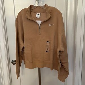 NWT Nike Sportswear Phoenix Fleece
Women's Oversized 1/2-Zip Crop Sweatshirt 1X